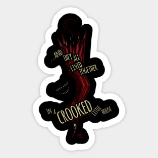 Crooked Sticker